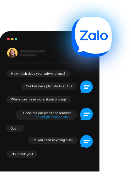 Zalo AI Chatbot